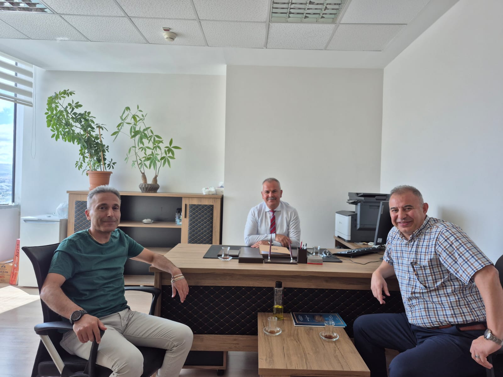 Sayın İnan AYYILDIZ’  a Ziyaret.