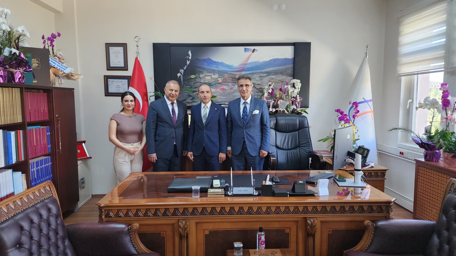 TKGM Arşiv Daire Başkanı Sayın Hakkı ŞAHİN'ne Ziyaretimiz.